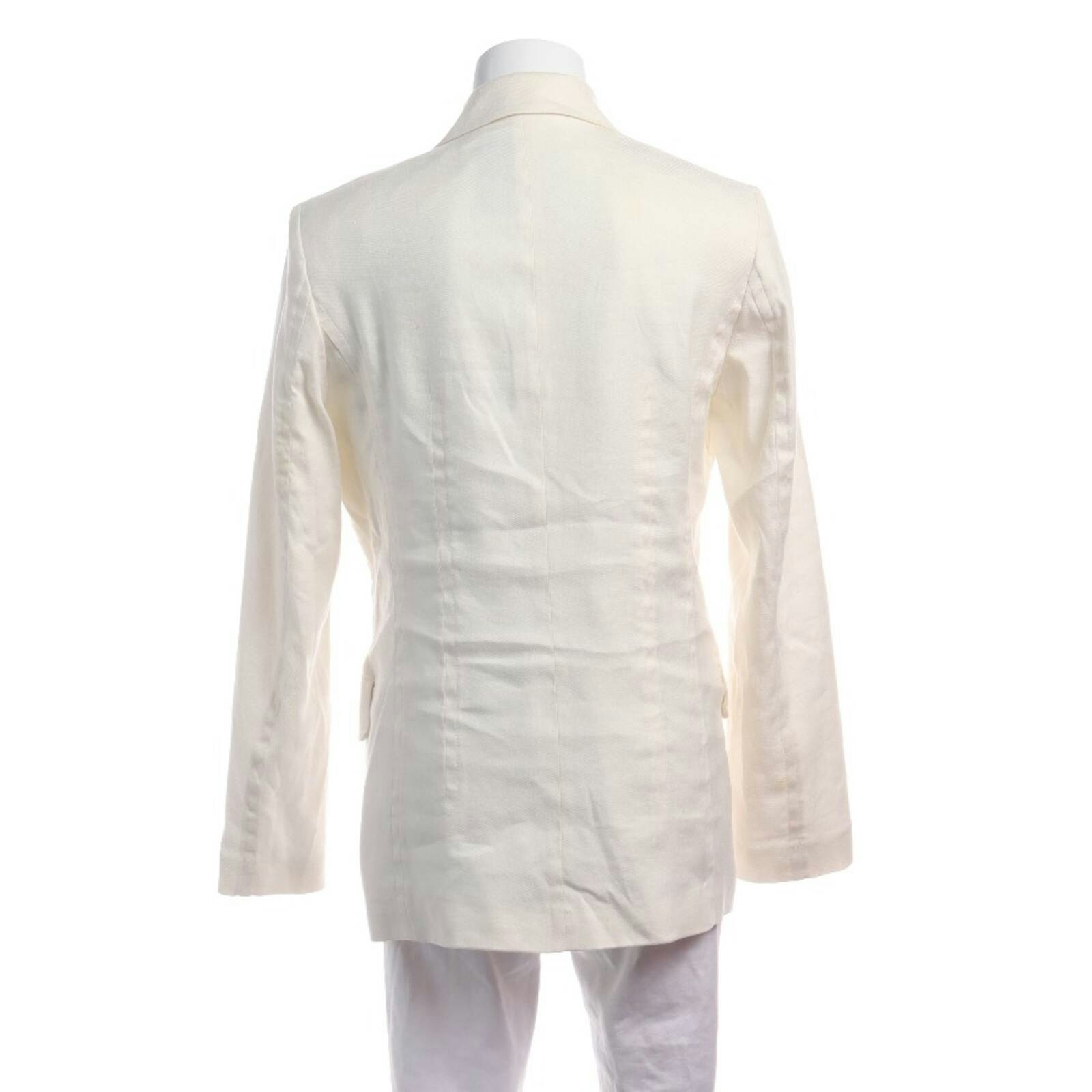 Image 2 of Blazer M Beige in color White | Vite EnVogue