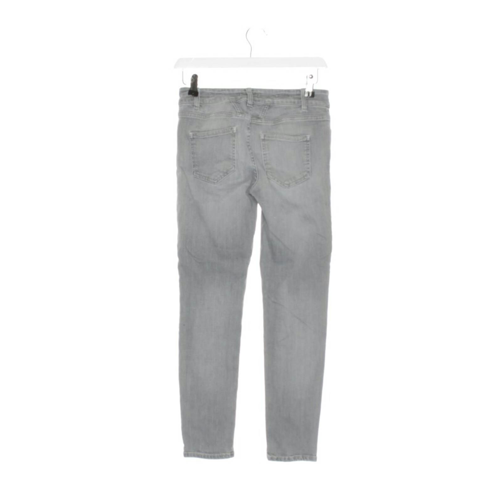 Image 2 of Straight Fit Jeans W24 Light Gray in color Gray | Vite EnVogue