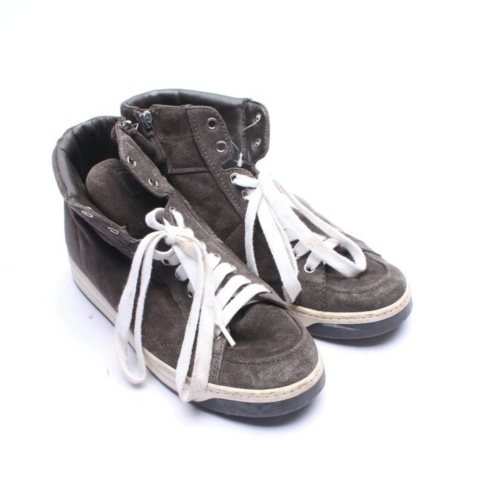 Image 1 of High-Top Sneakers EUR38 Brown in color Brown | Vite EnVogue