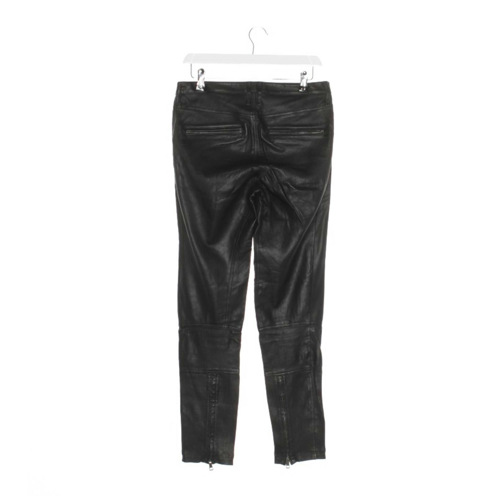 Image 2 of Pants 34 Black in color Black | Vite EnVogue