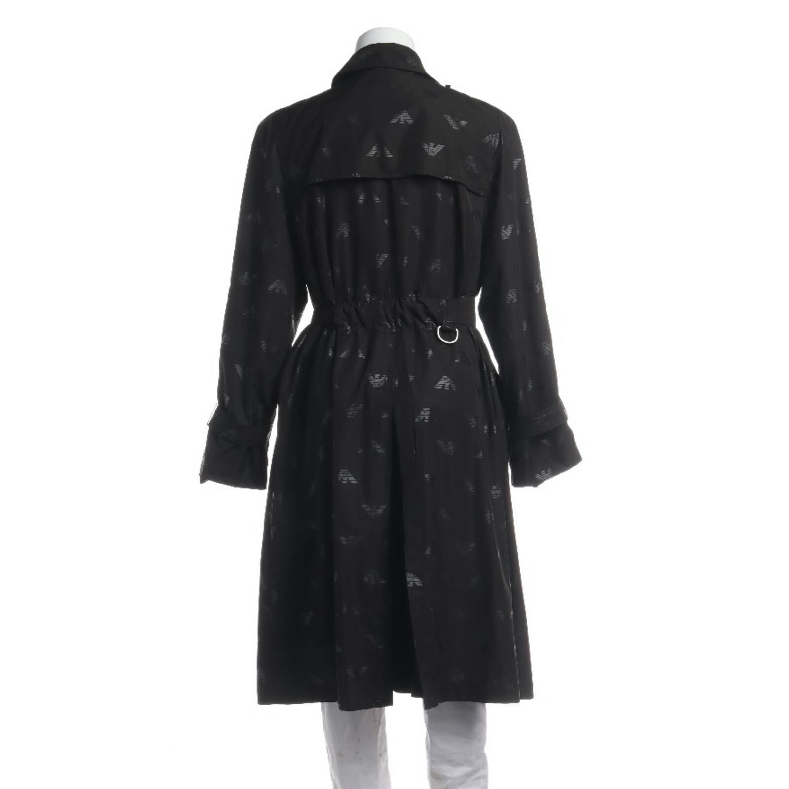 Image 2 of Mid-Season Coat 34 Black in color Black | Vite EnVogue