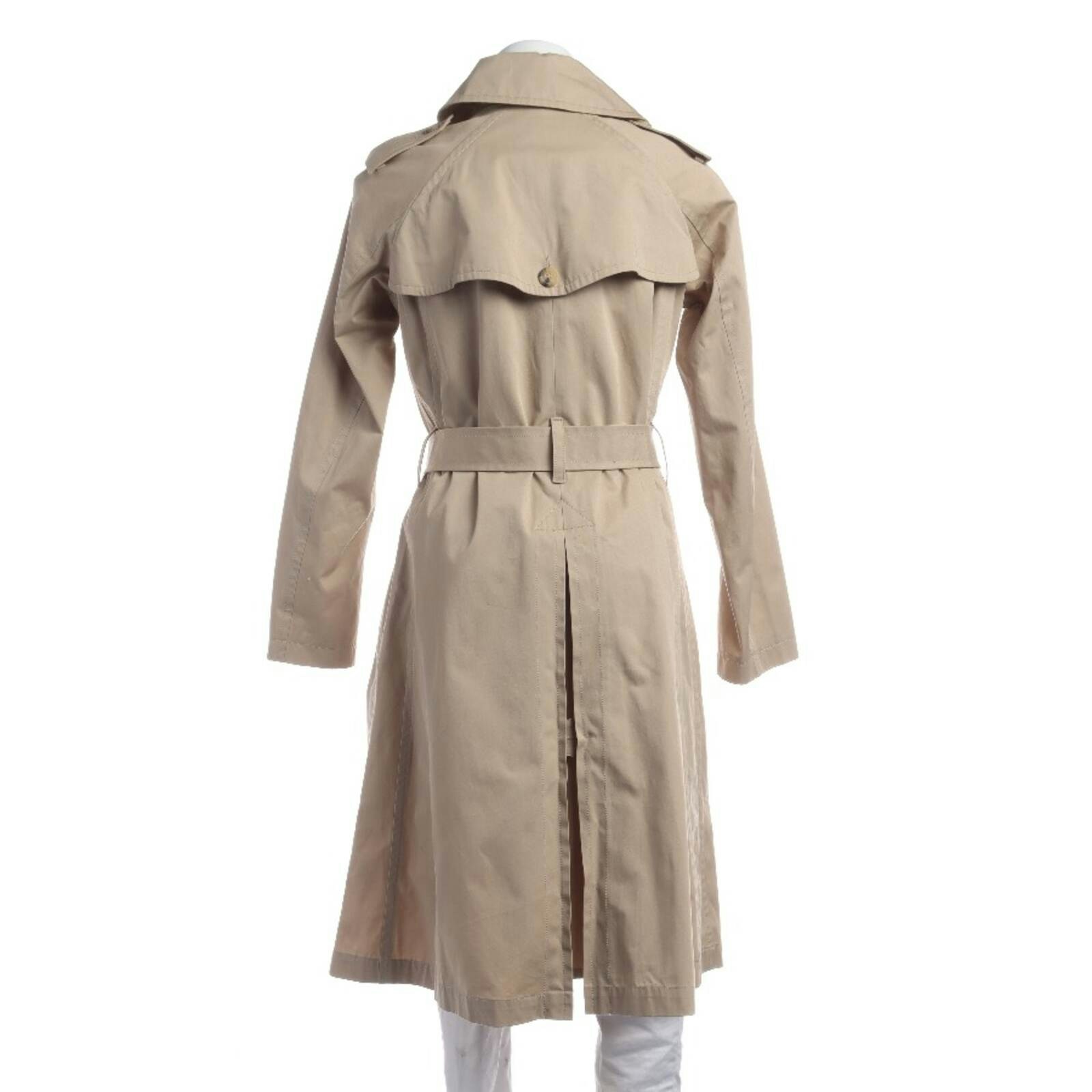 Image 2 of Mid-Season Jacket 32 Beige in color White | Vite EnVogue