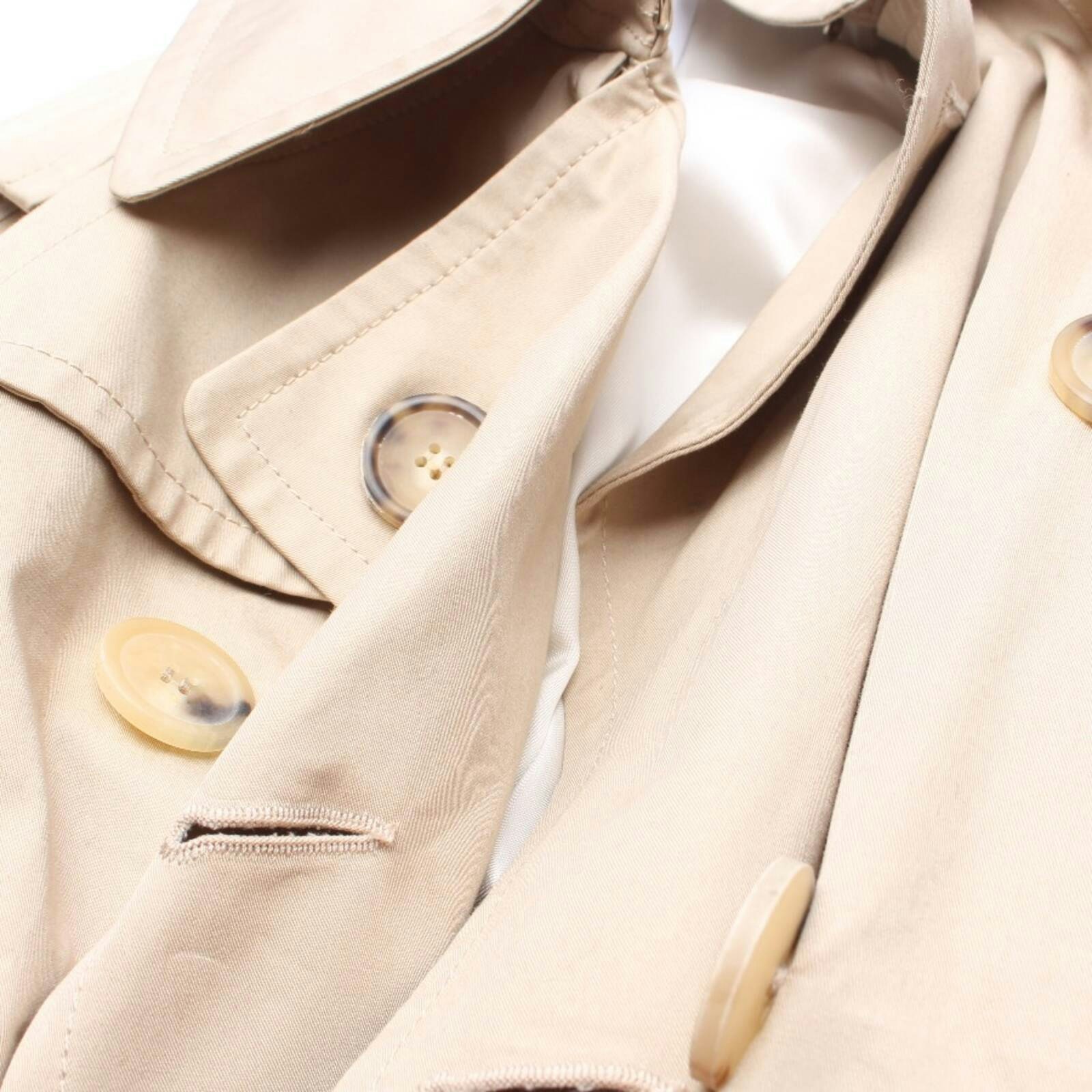 Image 3 of Mid-Season Jacket 32 Beige in color White | Vite EnVogue