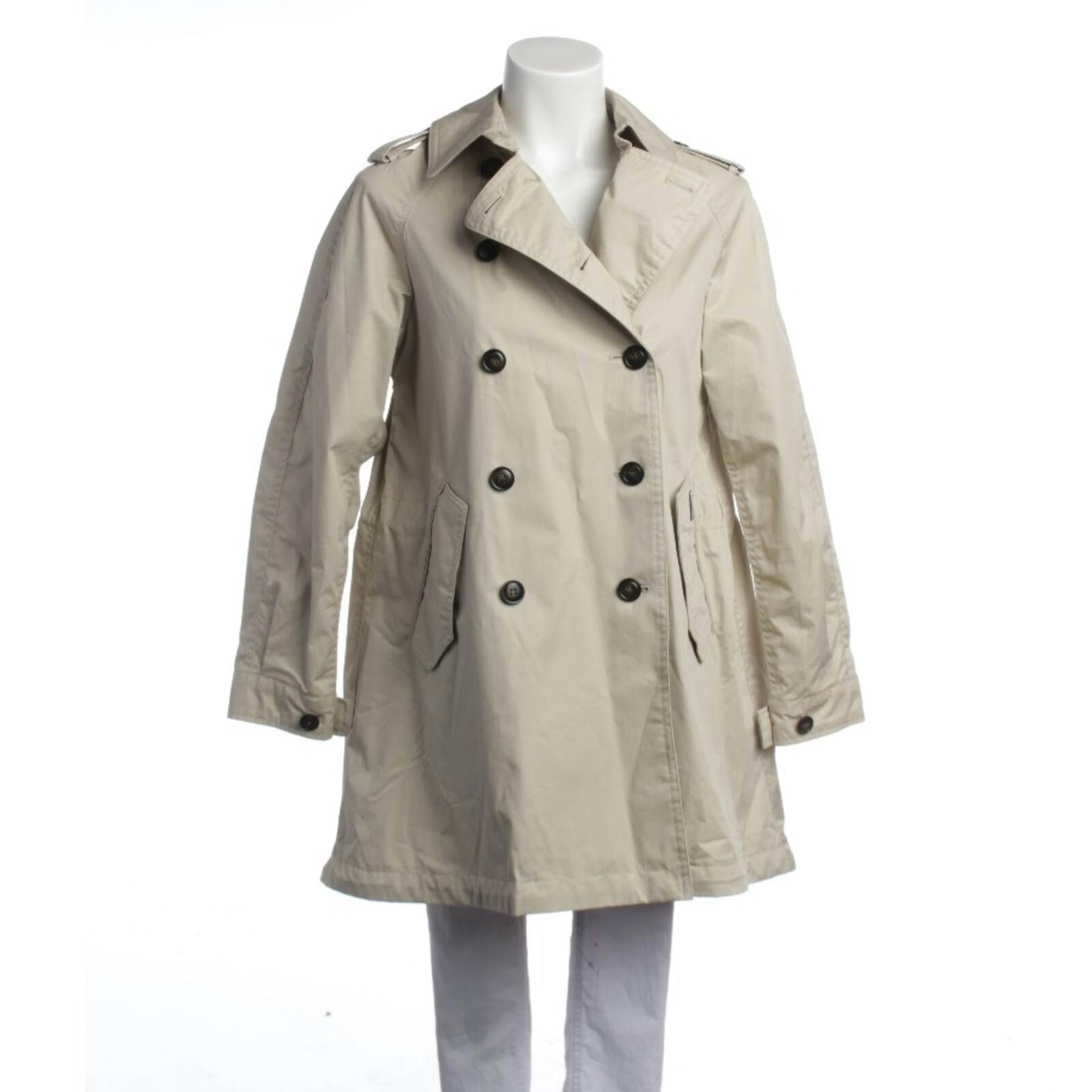 Image 1 of Mid-Season Jacket S Beige in color White | Vite EnVogue