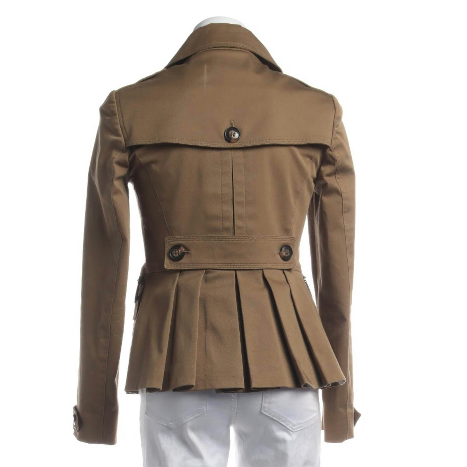 Image 2 of Mid-Season Jacket 34 Light Brown in color Brown | Vite EnVogue