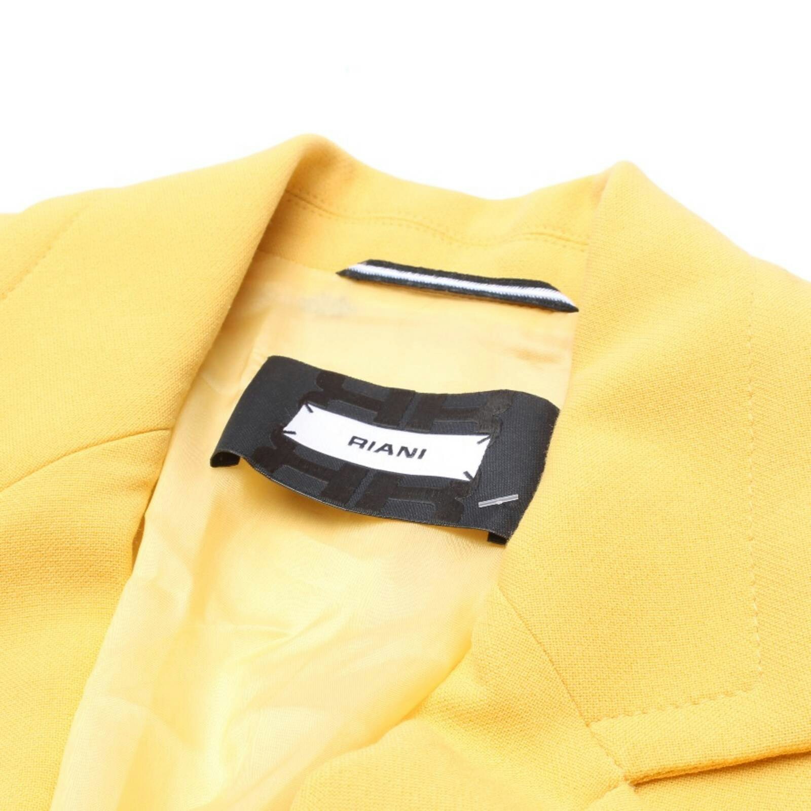 Image 3 of Mid-Season Coat 36 Yellow in color Yellow | Vite EnVogue