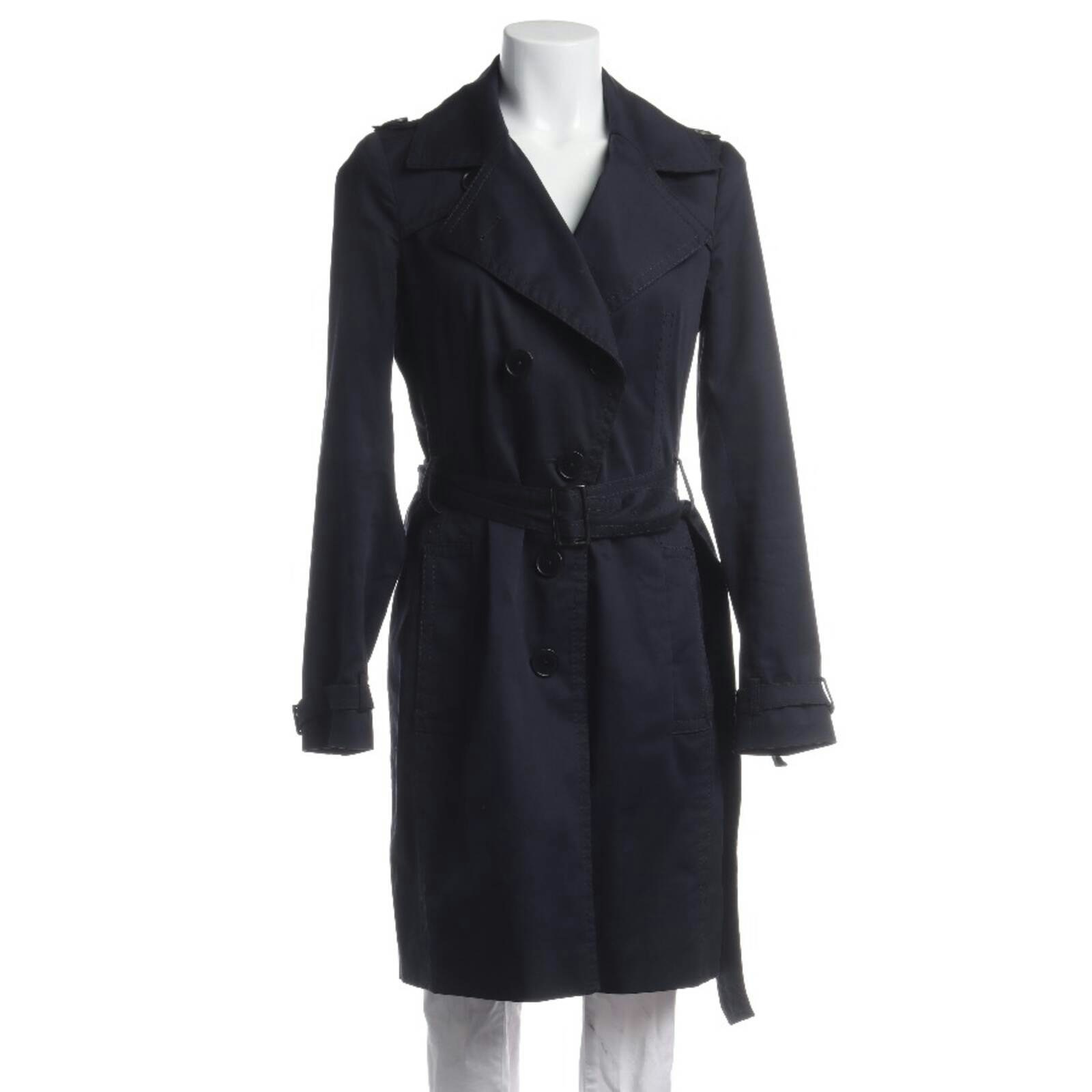 Image 1 of Mid-Season Coat 38 Navy in color Blue | Vite EnVogue