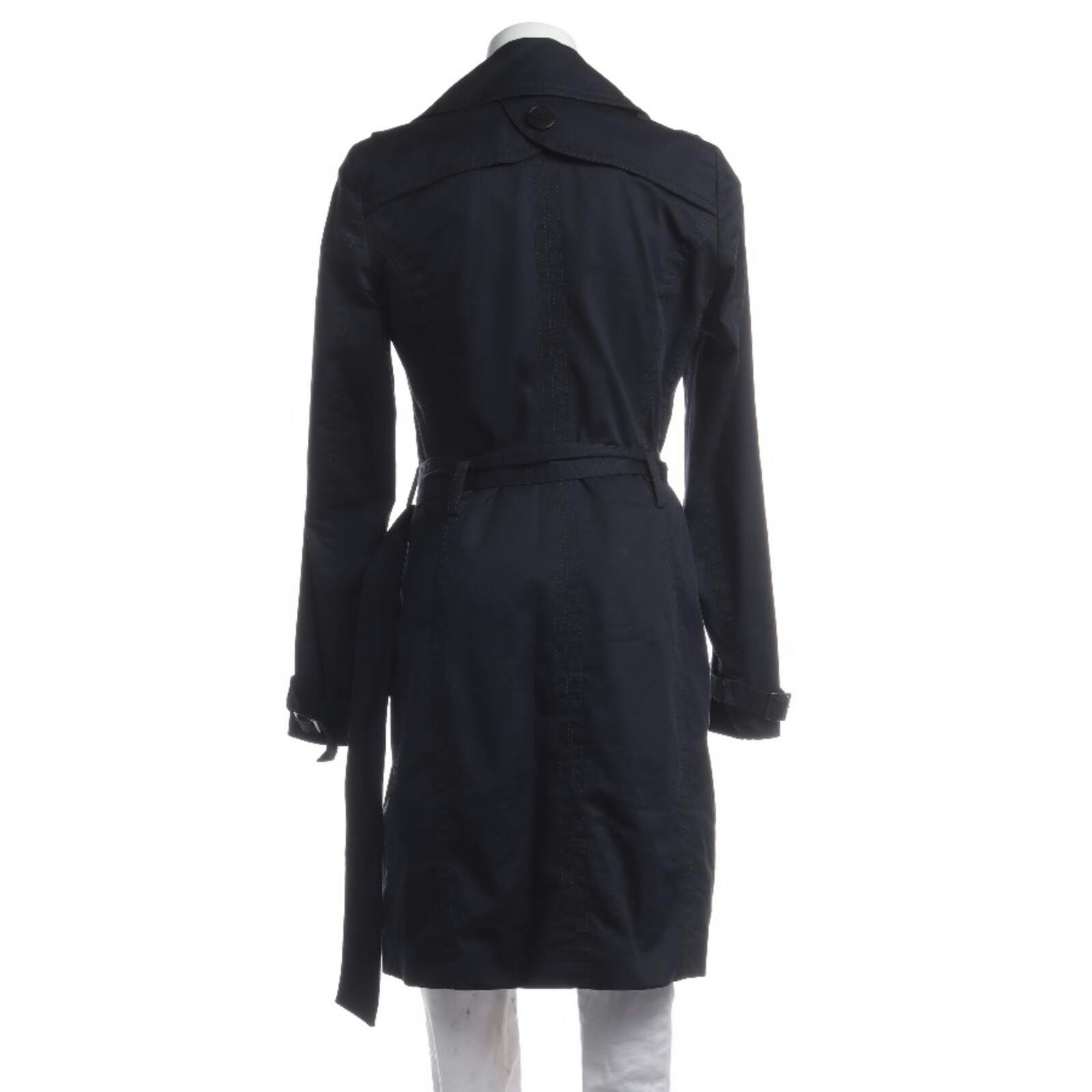 Image 2 of Mid-Season Coat 38 Navy in color Blue | Vite EnVogue