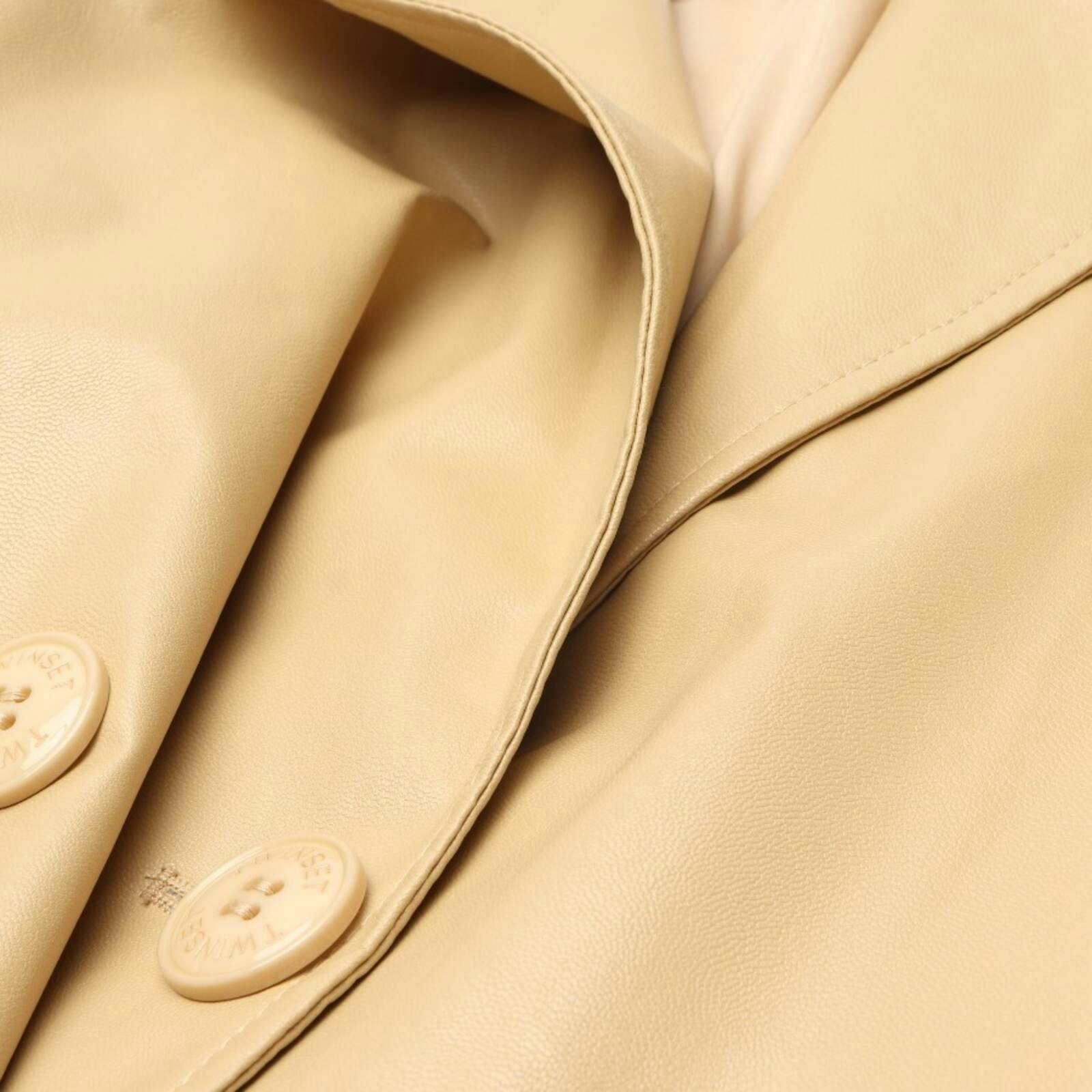 Image 3 of Mid-Season Coat 38 Light Brown in color Brown | Vite EnVogue