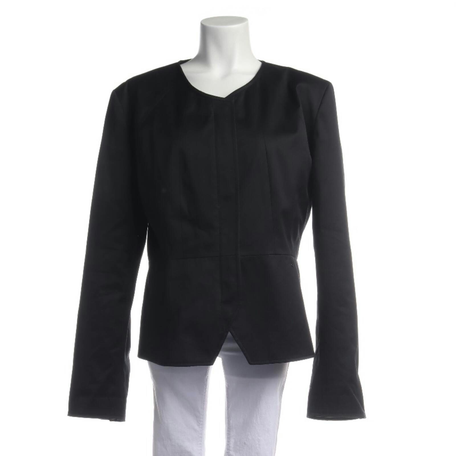 Image 1 of Mid-Season Jacket 46 Black in color Black | Vite EnVogue