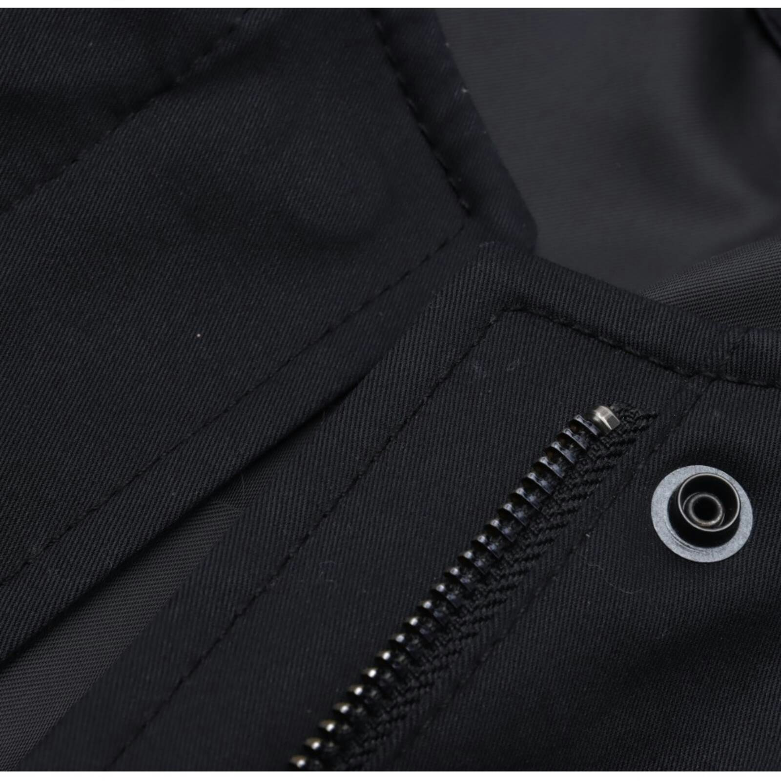 Image 3 of Mid-Season Jacket 46 Black in color Black | Vite EnVogue