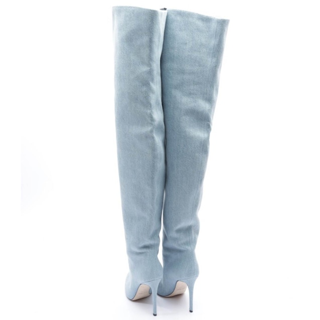 Over-The-Knee Boots EUR 37 Light Blue | Vite EnVogue