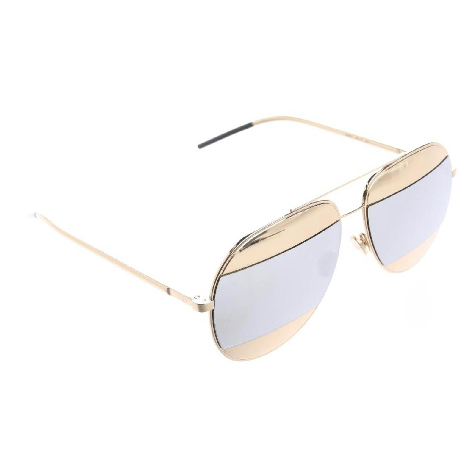 Image 1 of 000DC Sunglasses Gold in color Metallic | Vite EnVogue