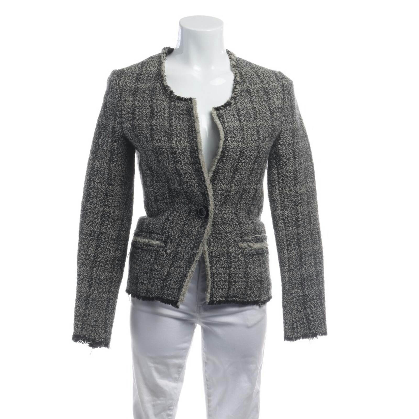 Image 1 of Blazer 36 Black in color Black | Vite EnVogue