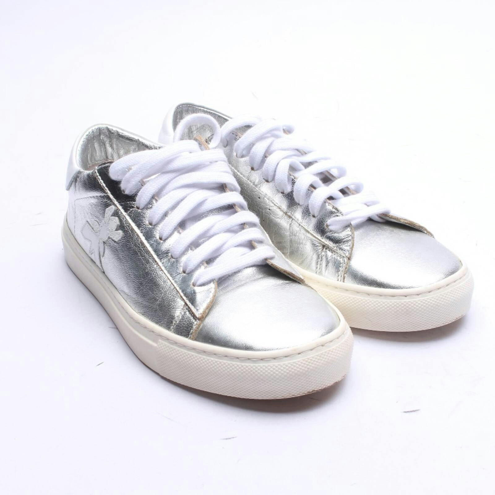 Bild 1 von Sneaker EUR 37 Silber in Farbe Metallic | Vite EnVogue