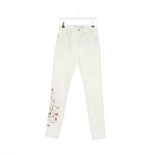 Image 1 of Straight Fit Jeans W26 White | Vite EnVogue