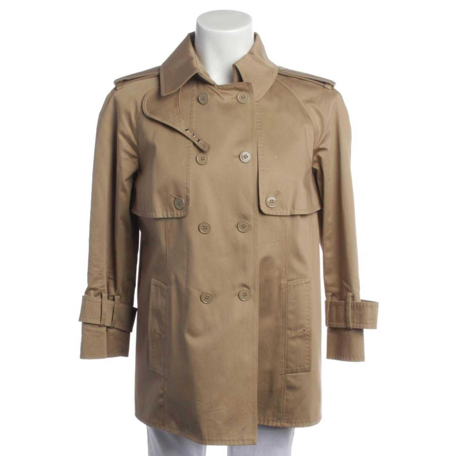 Image 1 of Mid-Season Coat 34 Brown in color Brown | Vite EnVogue