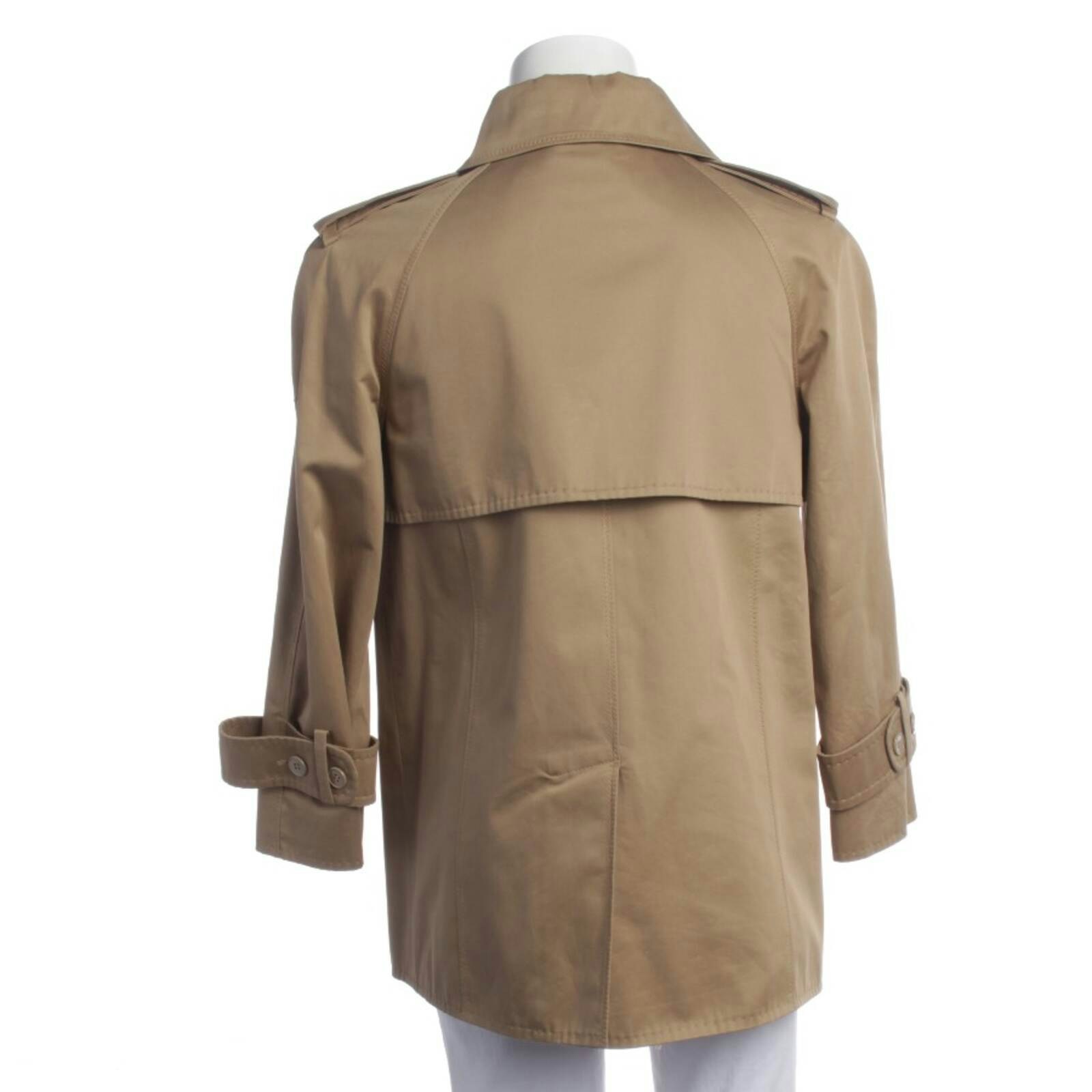 Image 2 of Mid-Season Coat 34 Brown in color Brown | Vite EnVogue