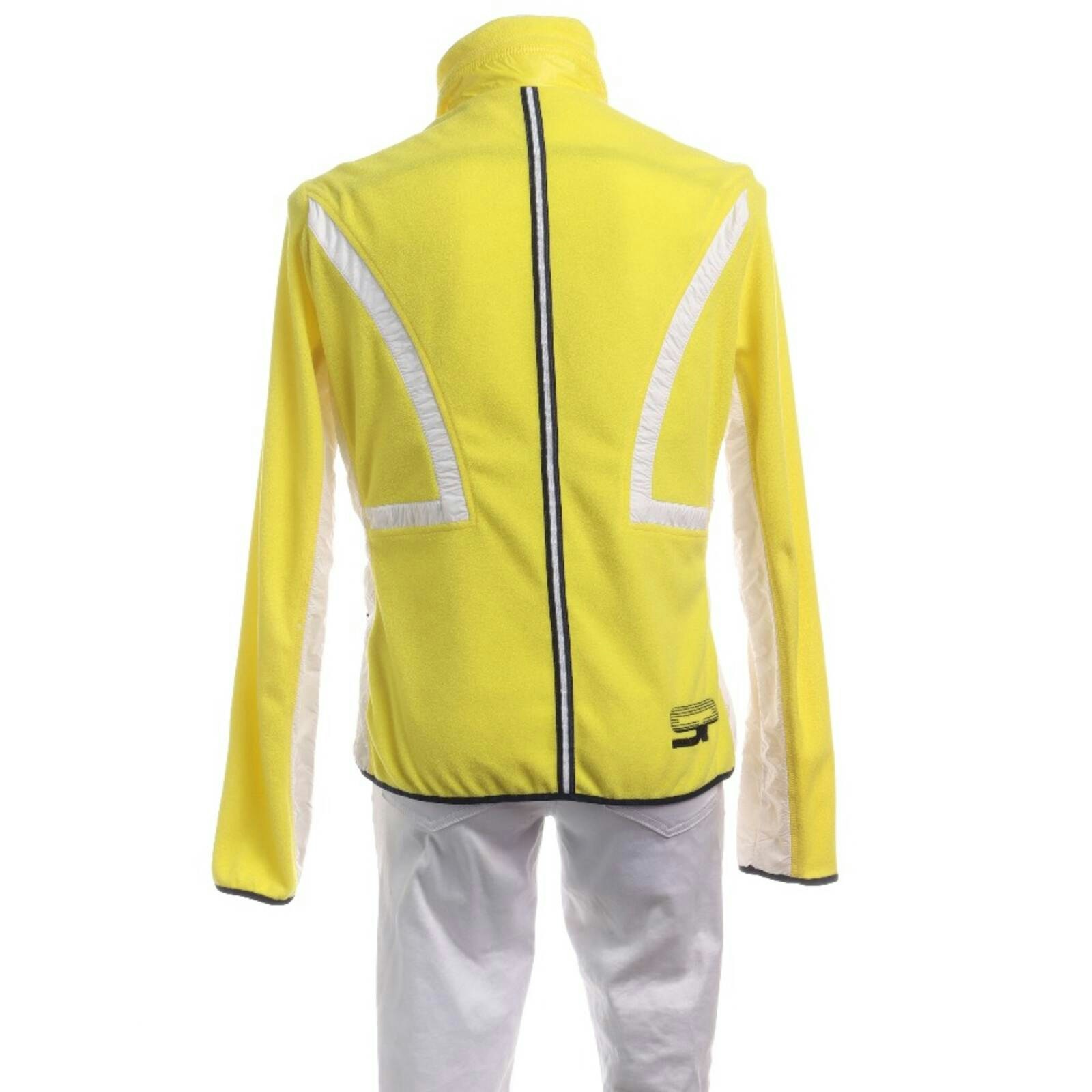 Image 2 of Mid-Season Jacket 40 Yellow in color Yellow | Vite EnVogue