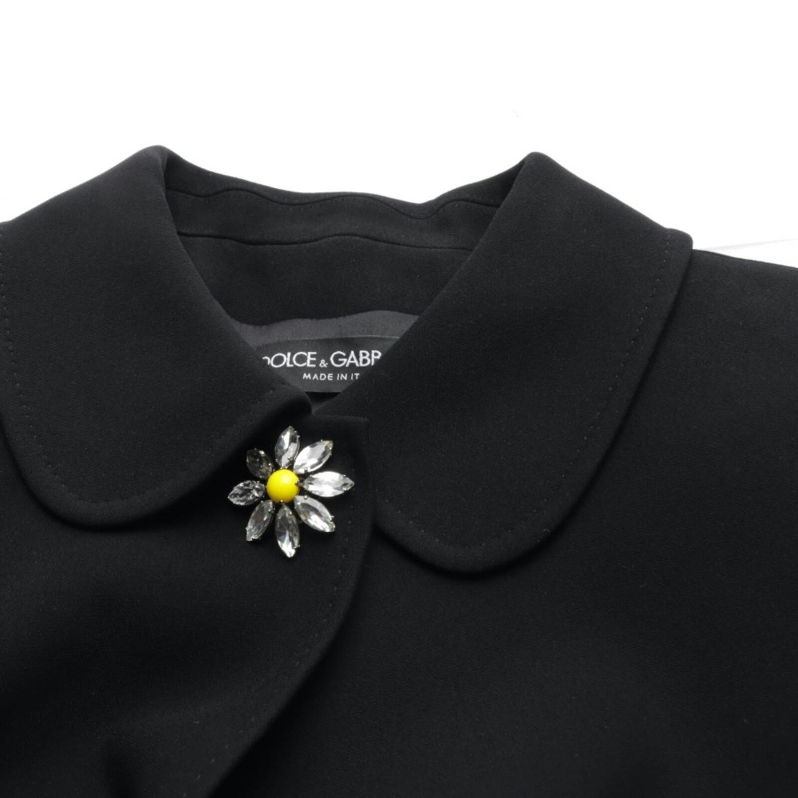 Image 3 of Mid-Season Jacket 36 Black in color Black | Vite EnVogue