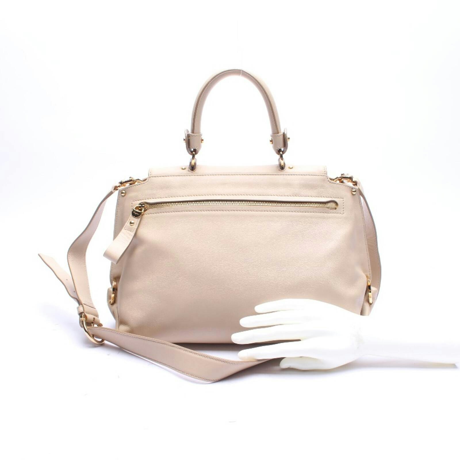 Image 2 of SOFIA Handbag Beige in color White | Vite EnVogue