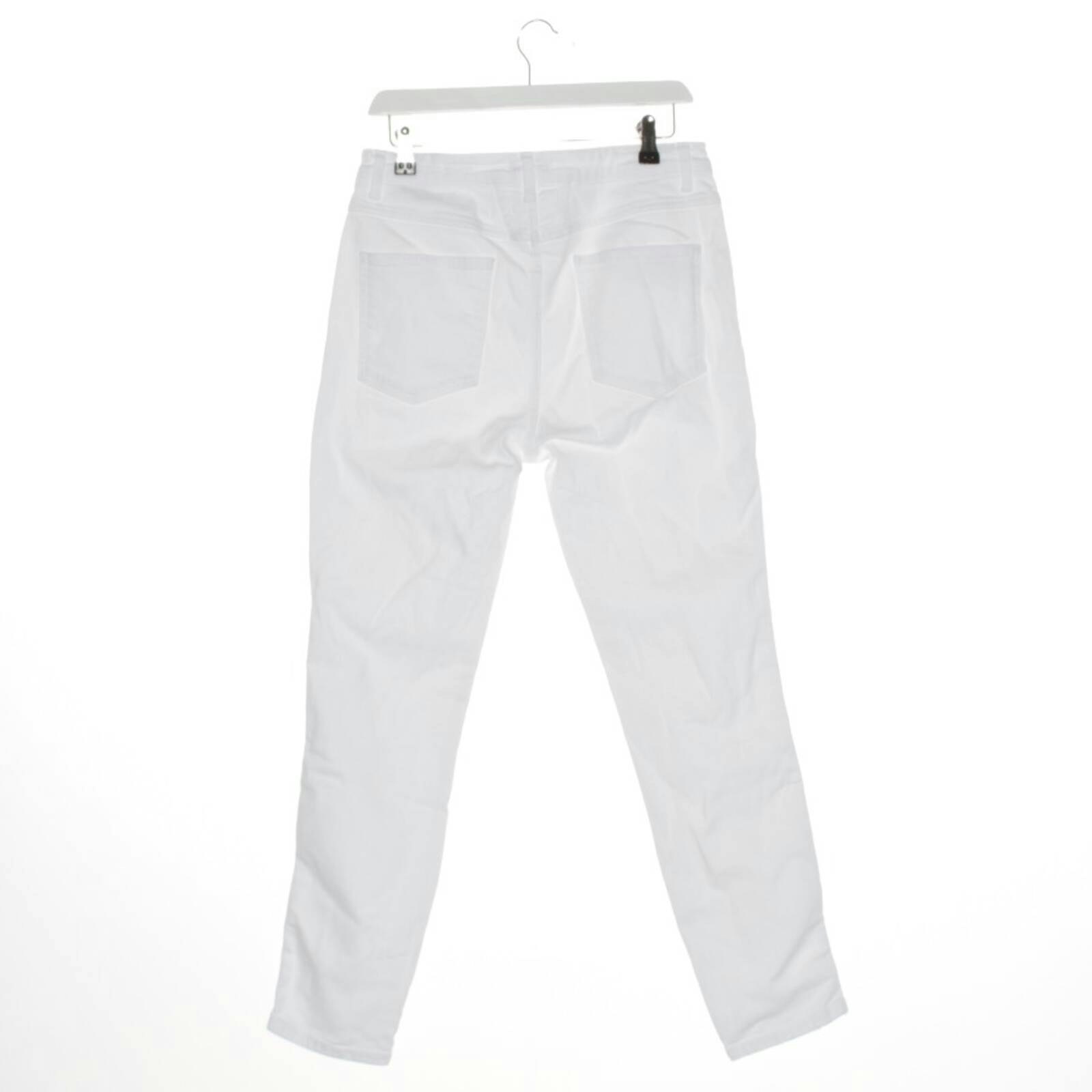 Image 2 of Straight Fit Jeans W31 White in color White | Vite EnVogue