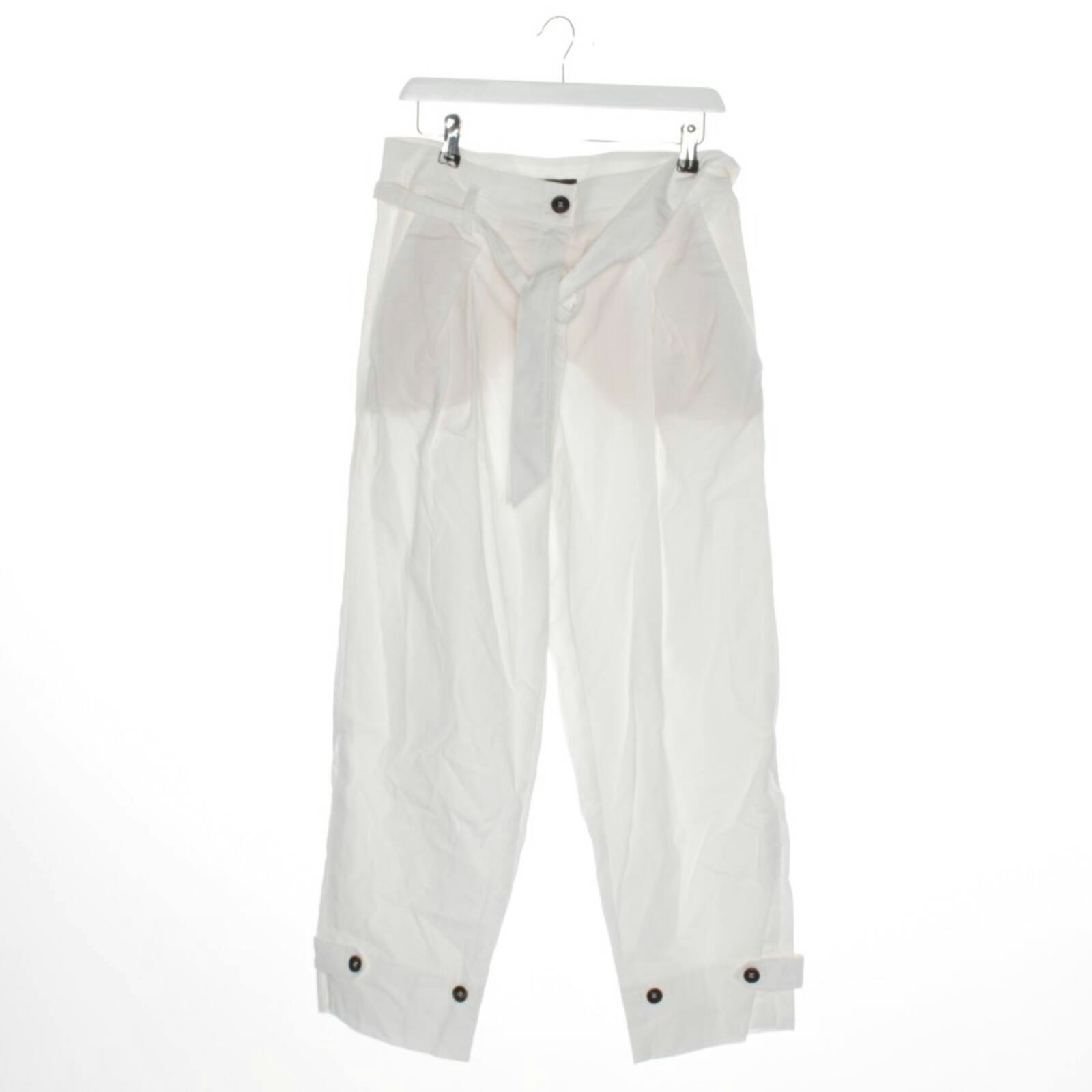 Image 1 of Pants 40 White in color White | Vite EnVogue