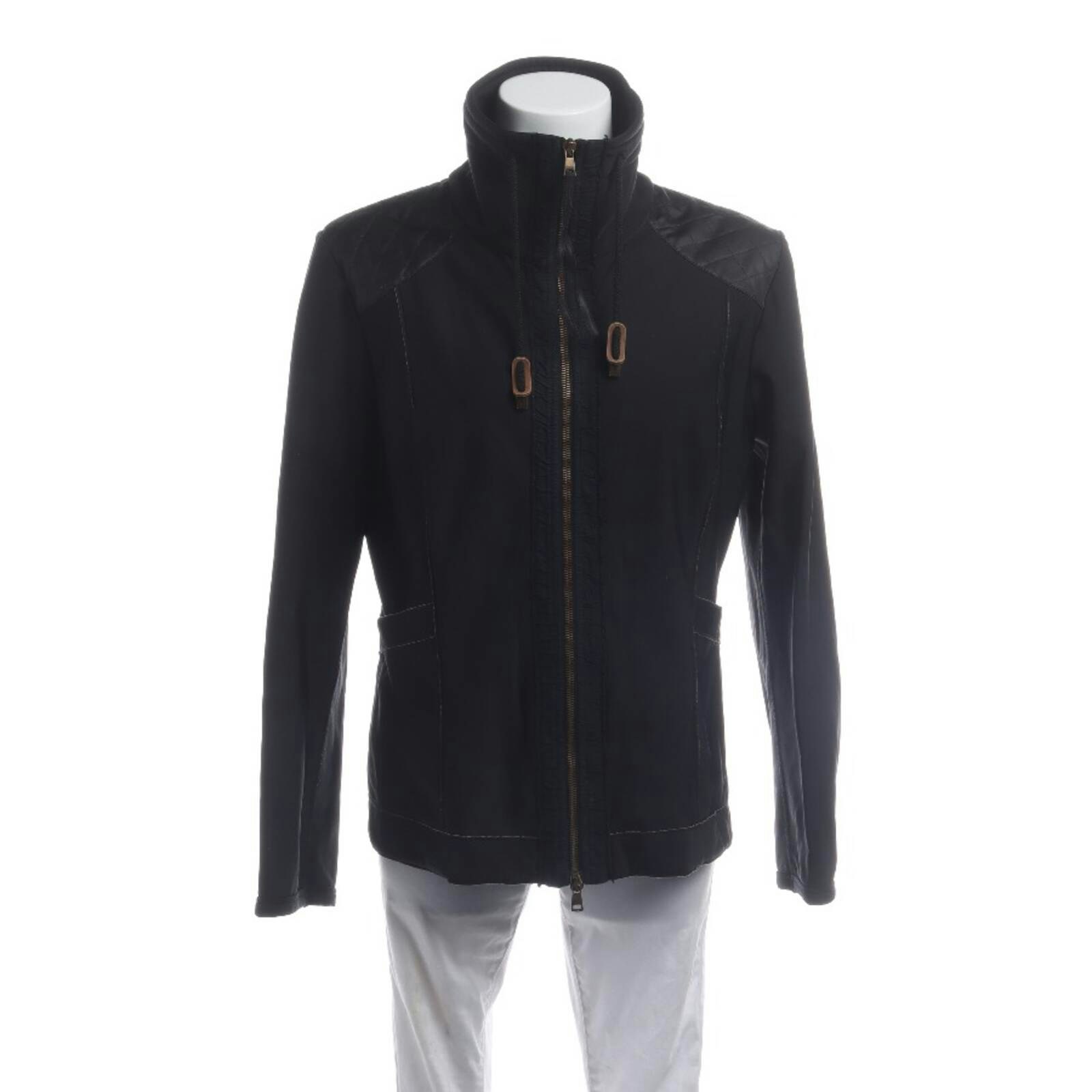 Image 1 of Mid-Season Jacket 44 Black in color Black | Vite EnVogue