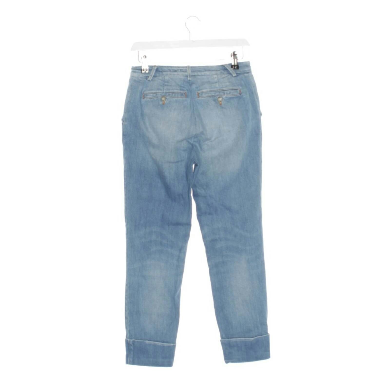 Image 2 of Straight Fit Jeans W26 Light Blue in color Blue | Vite EnVogue