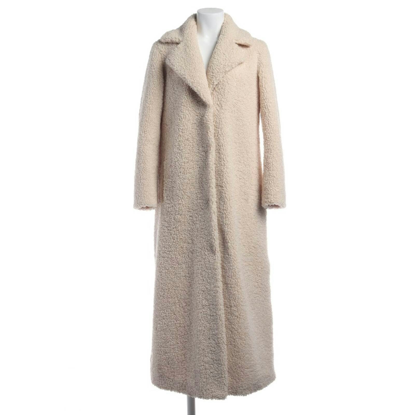 Image 1 of Winter Coat M Cream in color White | Vite EnVogue