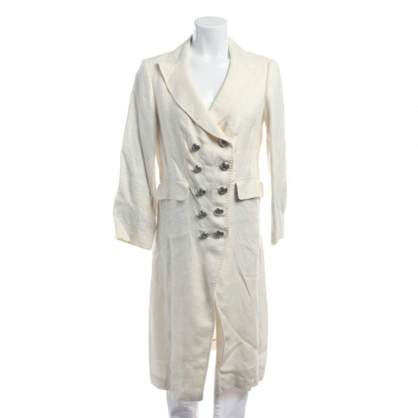 Image 1 of Mid-Season Jacket M Cream in color White | Vite EnVogue