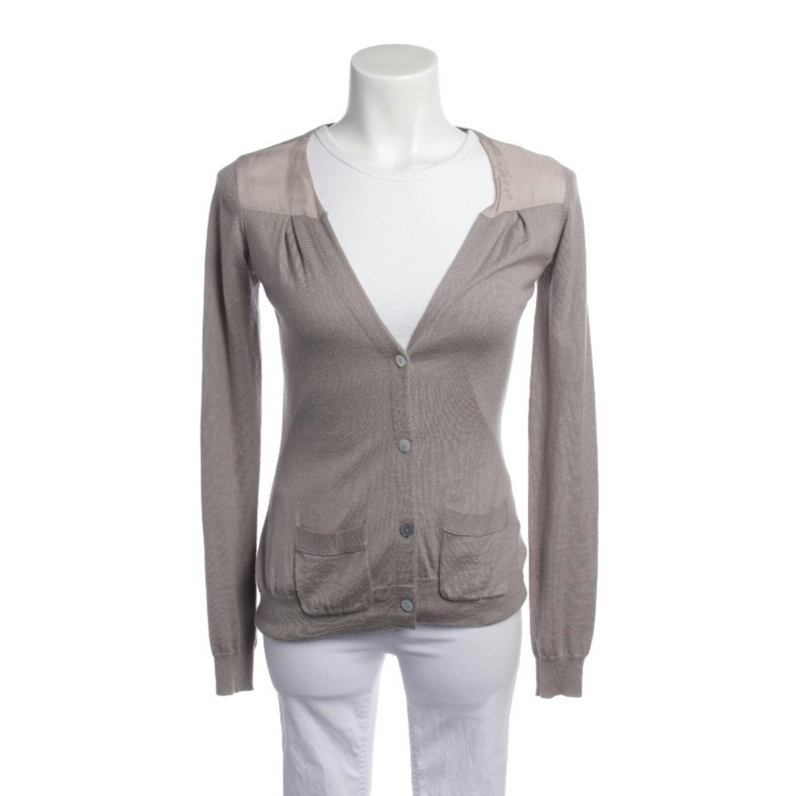 Image 1 of Cardigan S Brown in color Brown | Vite EnVogue