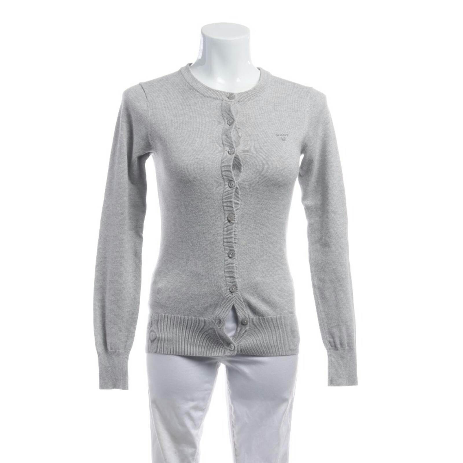 Image 1 of Cardigan S Light Gray in color Gray | Vite EnVogue