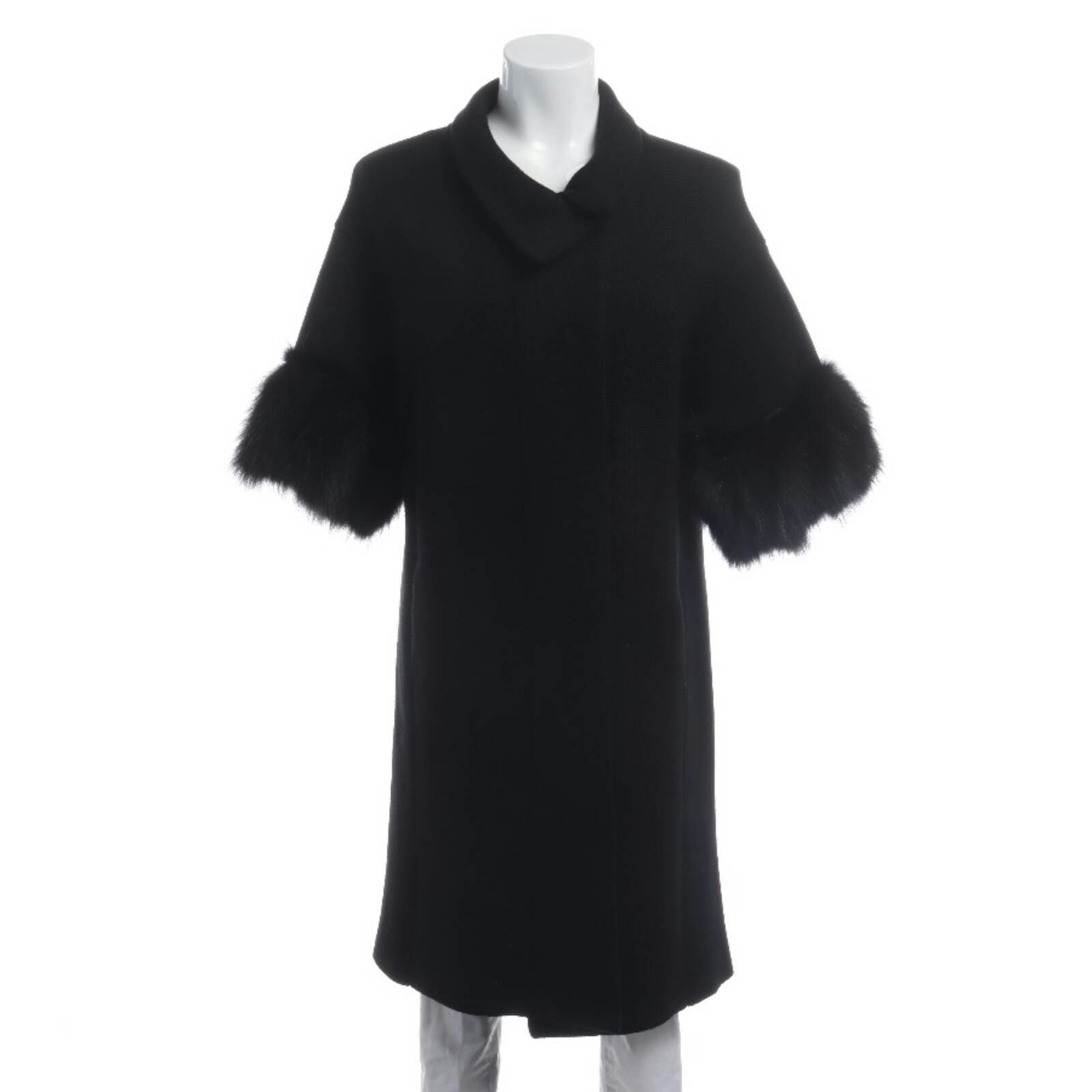 Image 1 of Mid-Season Jacket 36 Black in color Black | Vite EnVogue