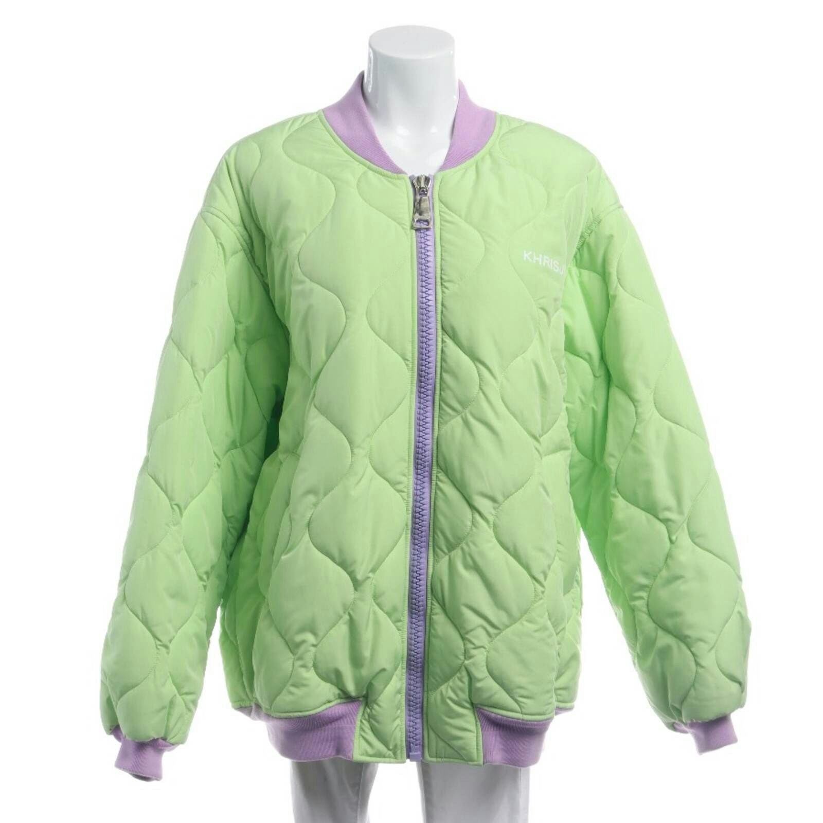 Image 1 of Mid-Season Jacket L Mint Green in color Green | Vite EnVogue