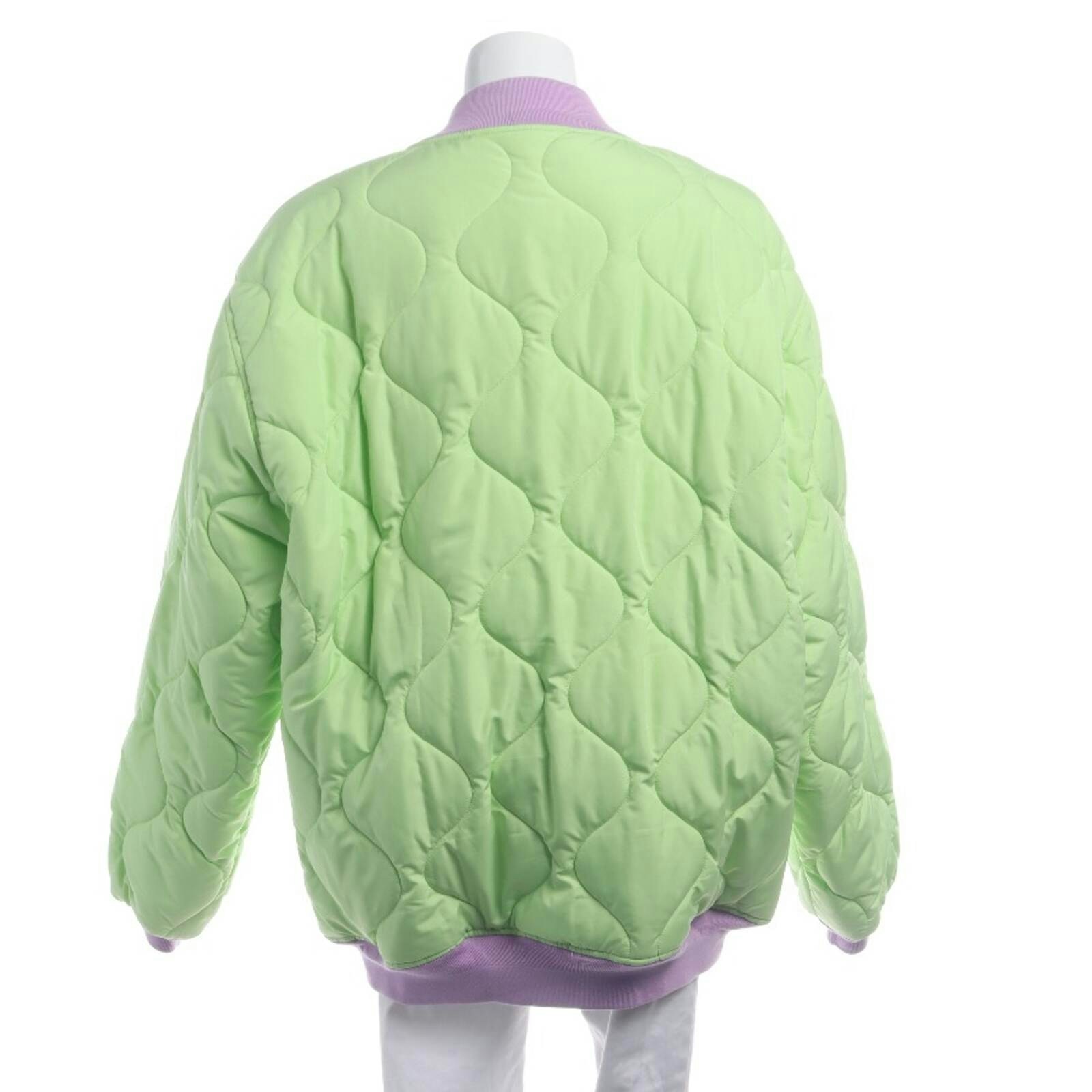 Image 2 of Mid-Season Jacket L Mint Green in color Green | Vite EnVogue