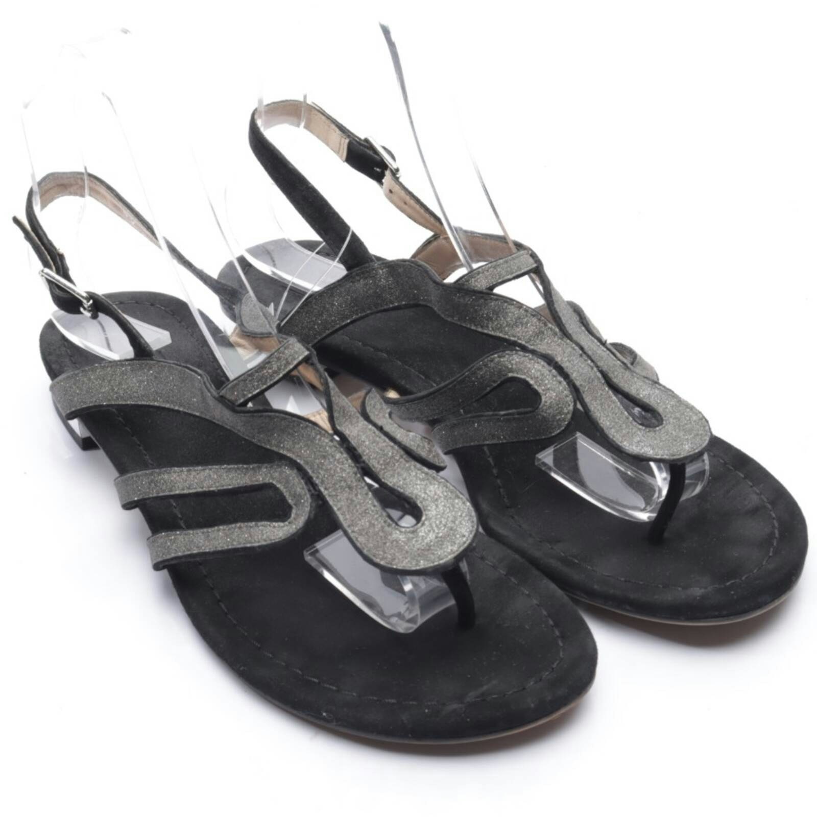 Image 1 of Sandals EUR 37 Black in color Black | Vite EnVogue