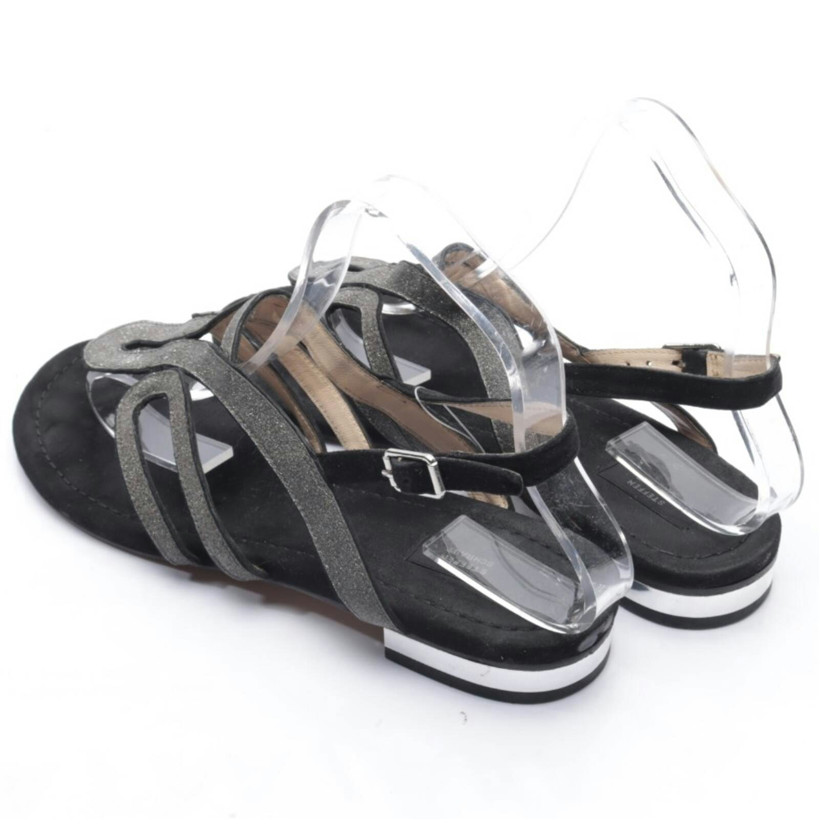 Image 2 of Sandals EUR 37 Black in color Black | Vite EnVogue