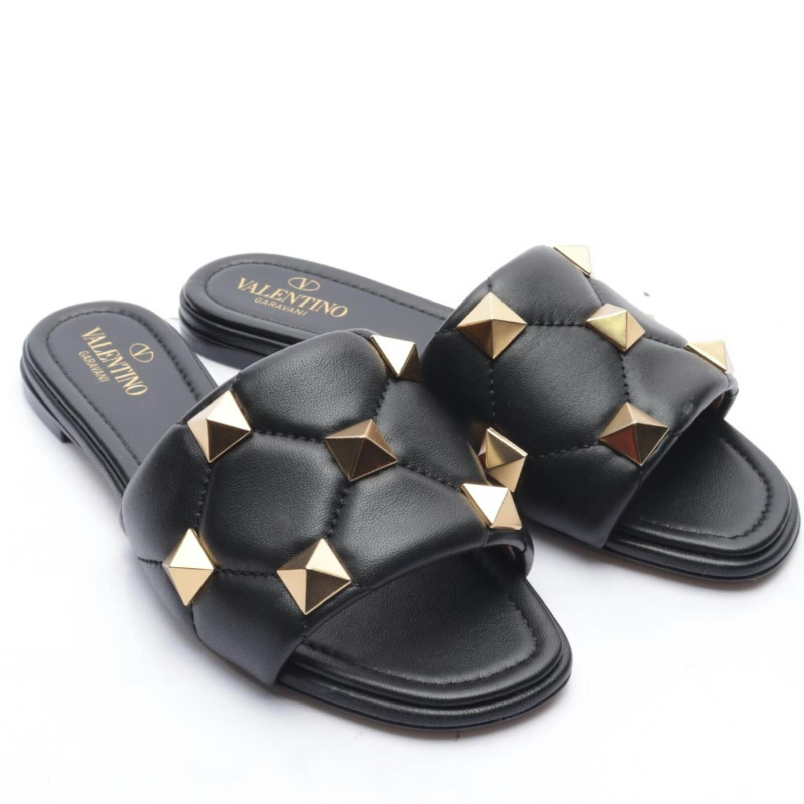 Image 1 of Roman Stud Sandals EUR 36 Black in color Black | Vite EnVogue