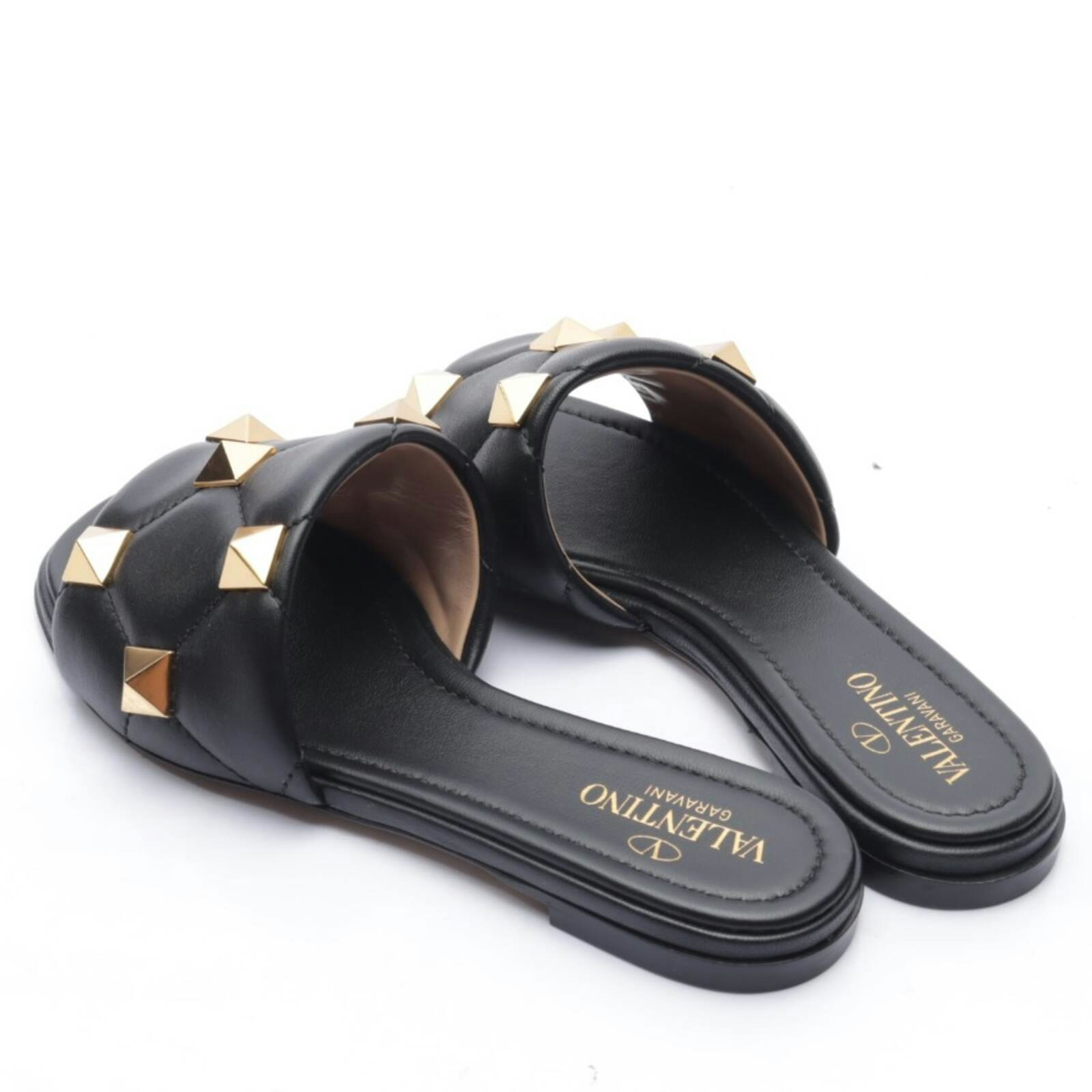 Image 2 of Roman Stud Sandals EUR 36 Black in color Black | Vite EnVogue