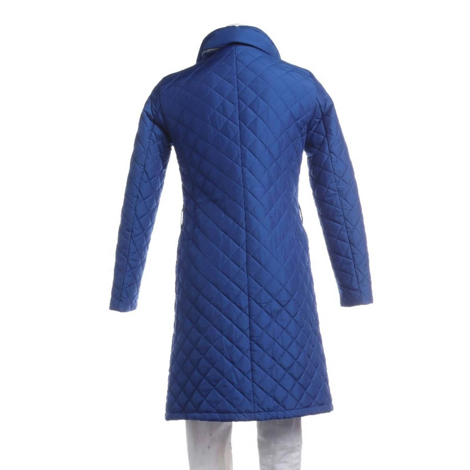 Image 2 of Mid-Season Coat S Blue in color Blue | Vite EnVogue