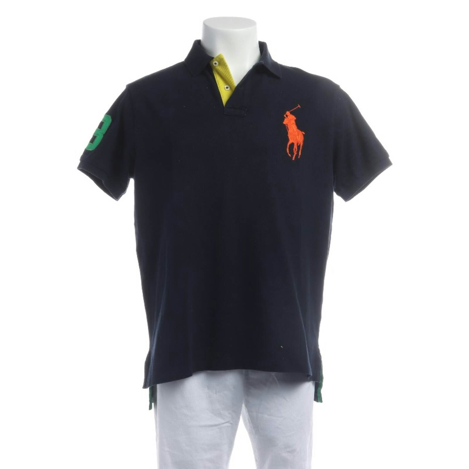 Image 1 of Polo Shirt L Blue in color Blue | Vite EnVogue