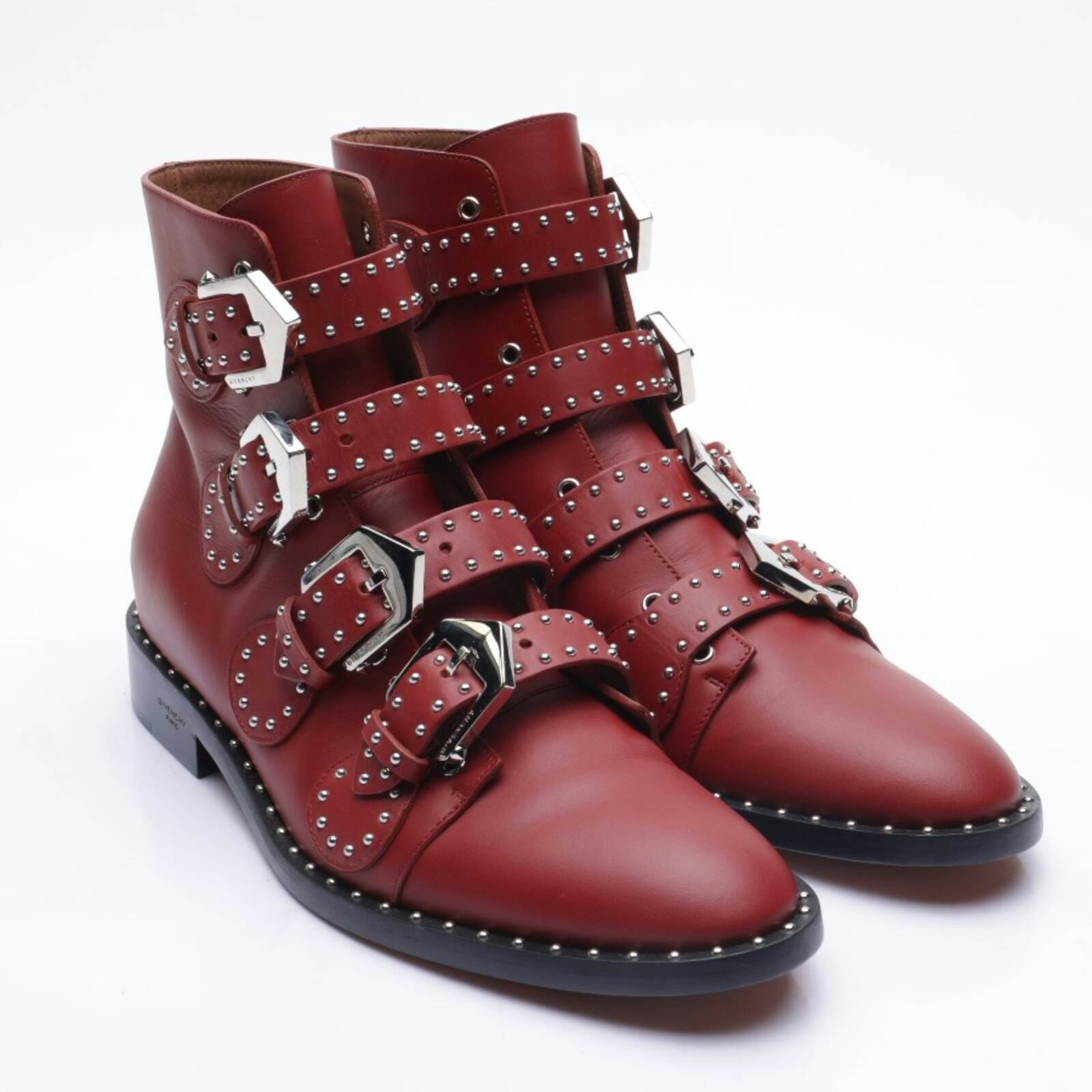 Image 1 of Biker Boots EUR 38.5 Red in color Red | Vite EnVogue