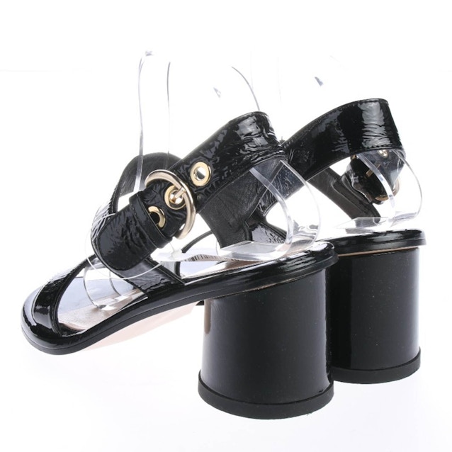 Heeled Sandals EUR 40.5 Black | Vite EnVogue