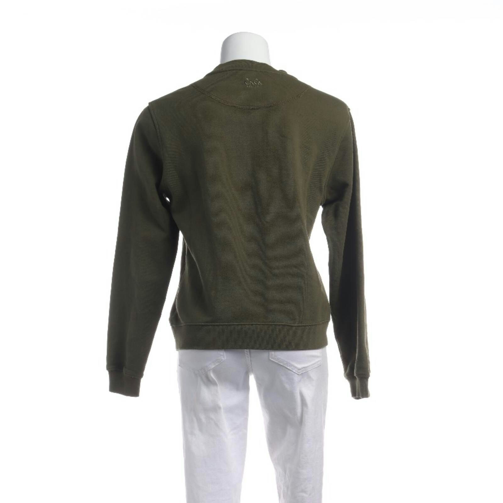 Image 2 of Sweatshirt XS Olive Green in color Green | Vite EnVogue