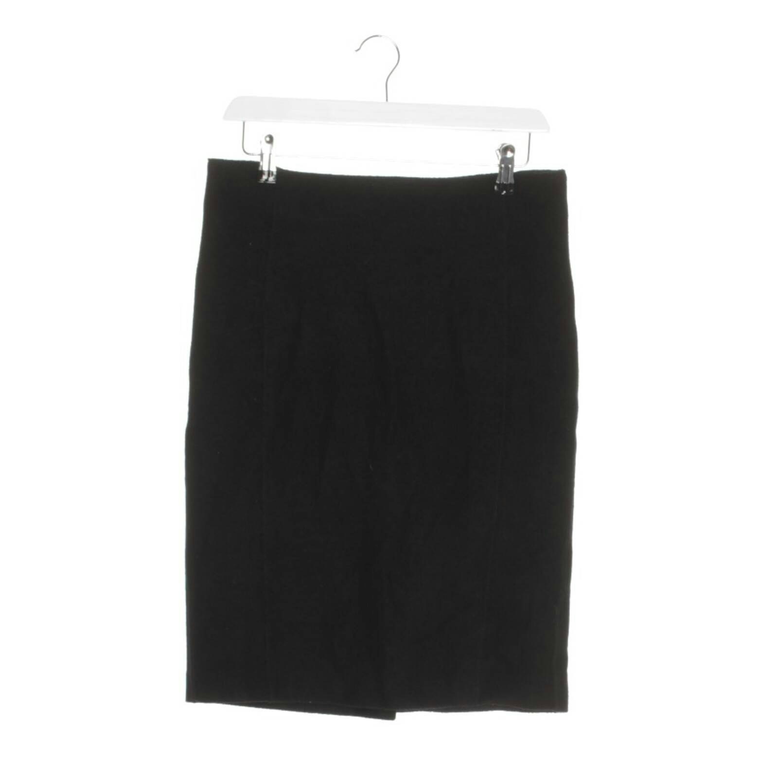 Image 1 of Skirt 36 Black in color Black | Vite EnVogue