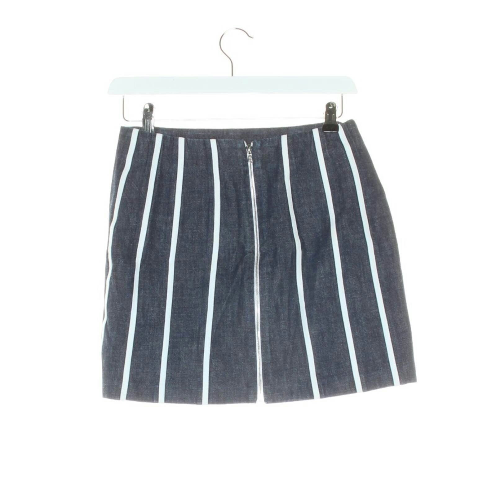 Image 2 of Skirt 34 Navy in color Blue | Vite EnVogue