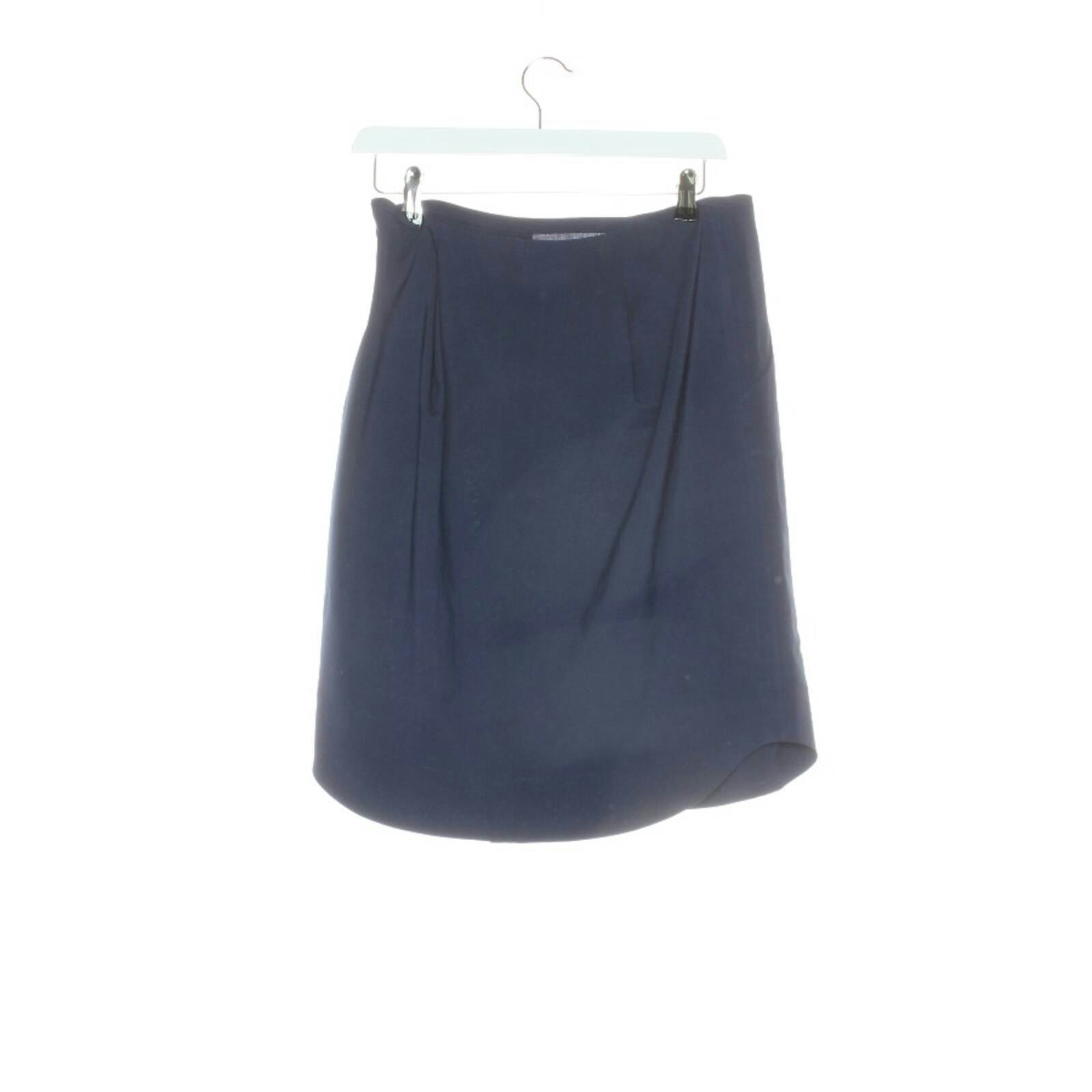 Image 2 of Skirt 34 Navy in color Blue | Vite EnVogue