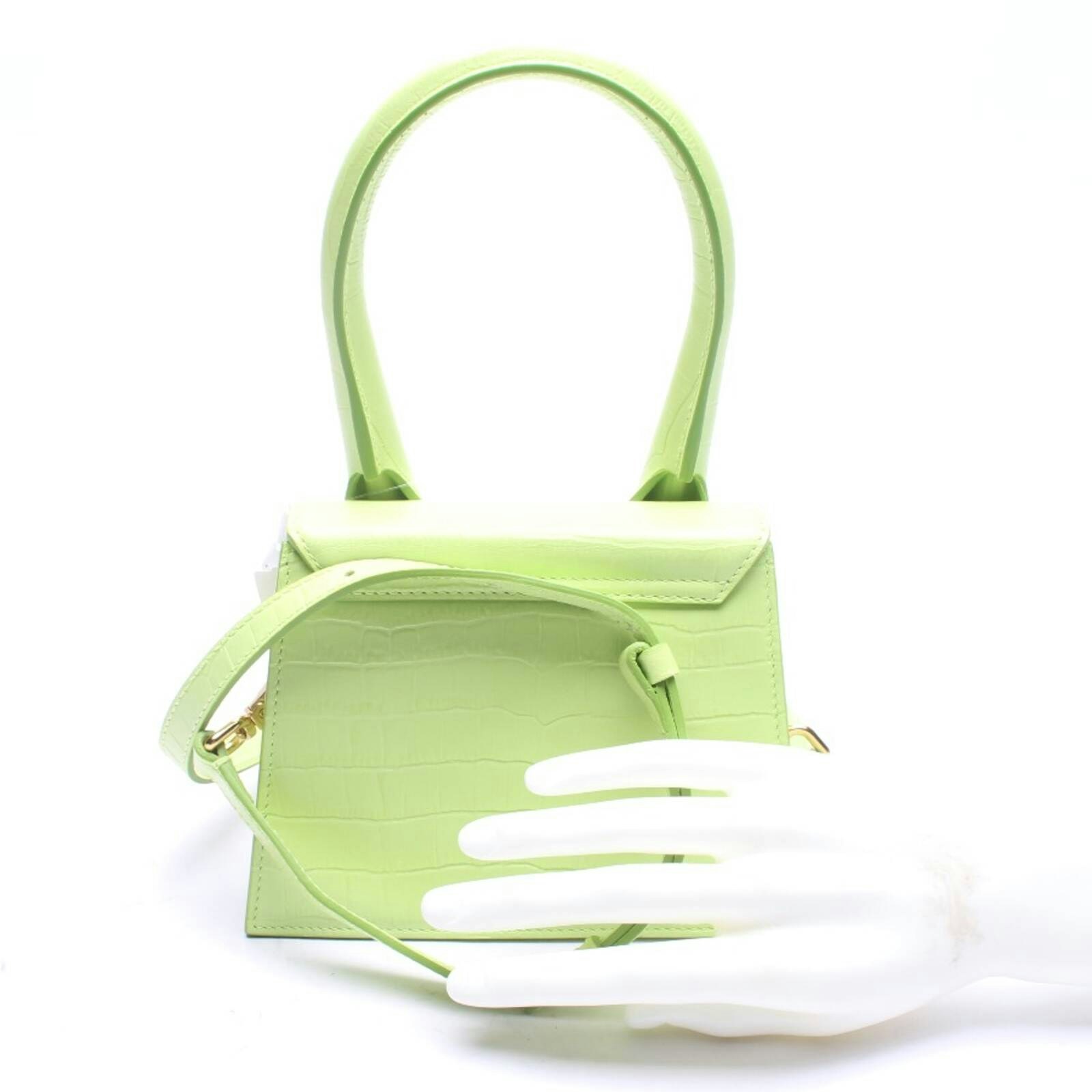 Image 2 of Le Chiquito Medium Handbag Light Green in color Green | Vite EnVogue