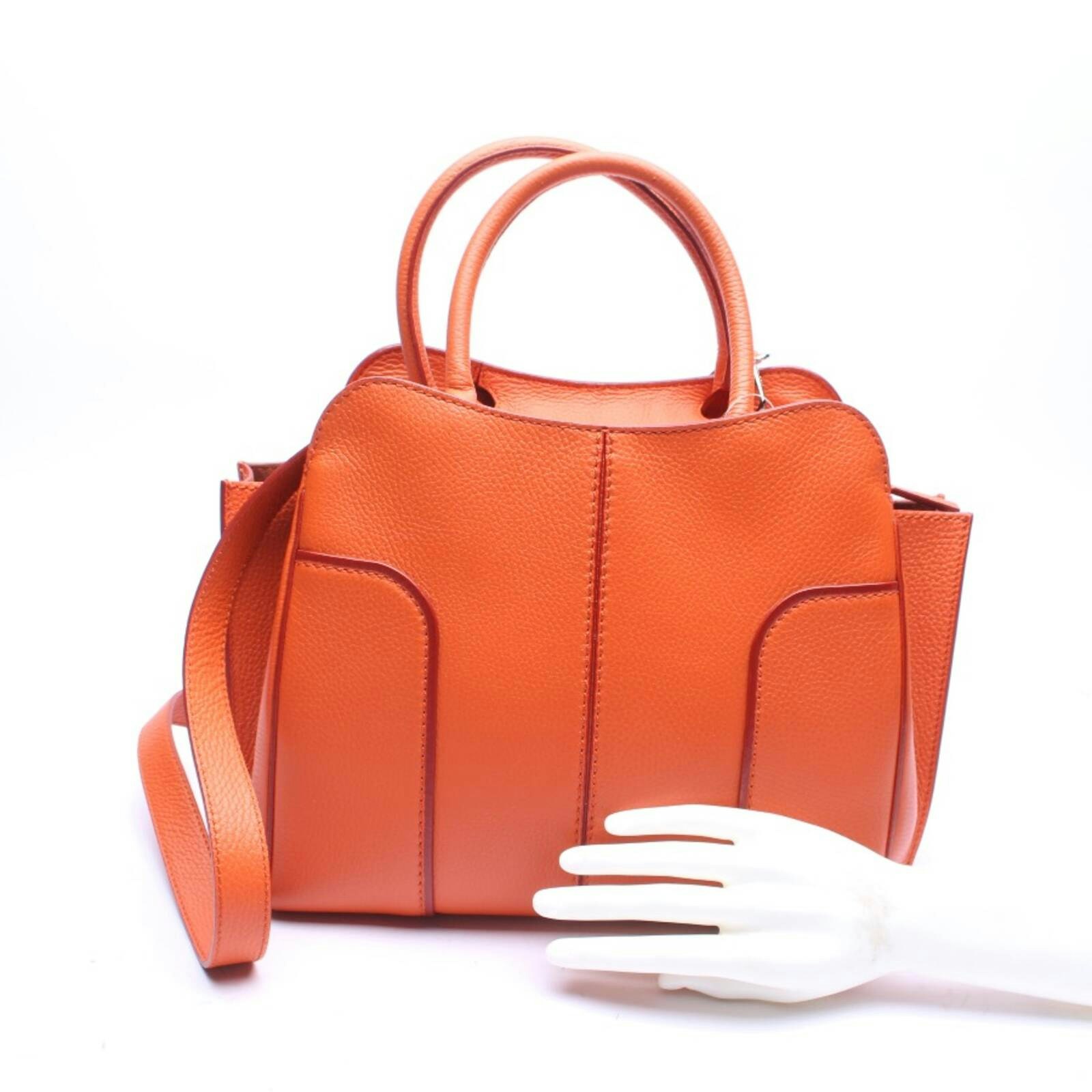 Image 2 of Sella Tote Handbag Orange in color Orange | Vite EnVogue